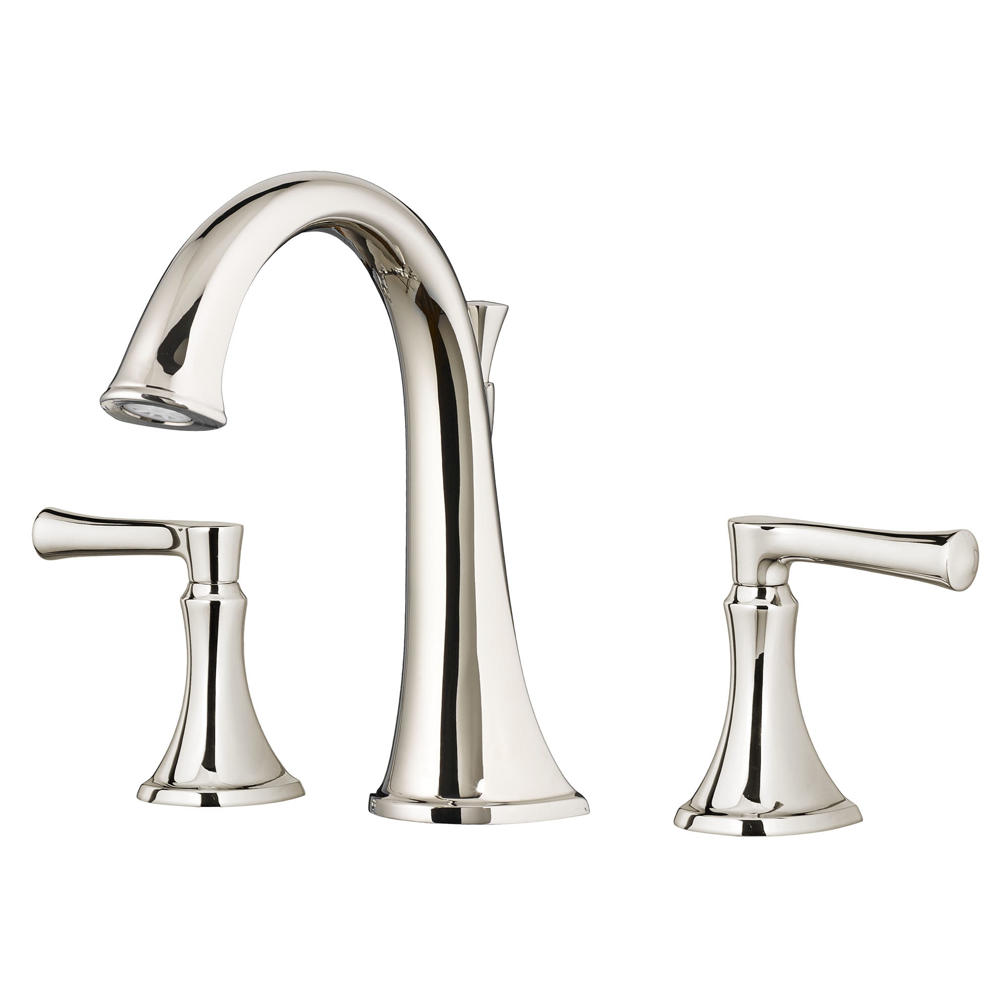 Estate Bathtub Faucet for Flash Rough in Valve with Lever Handles POLISHED  NICKEL